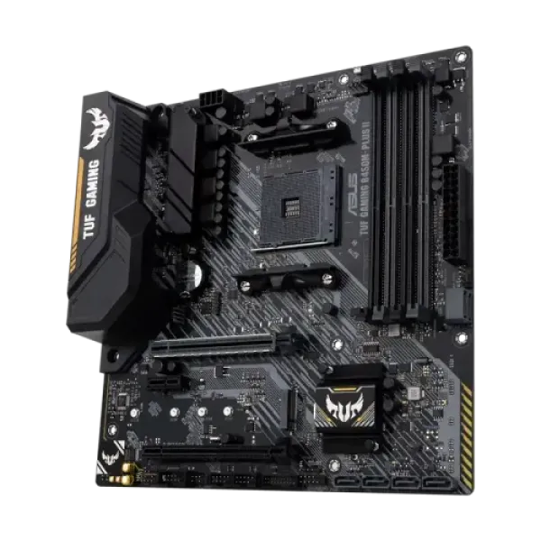 ASUS TUF GAMING B450M-PLUS II AM4 Micro-ATX DDR4 Motherboard (Gaming)